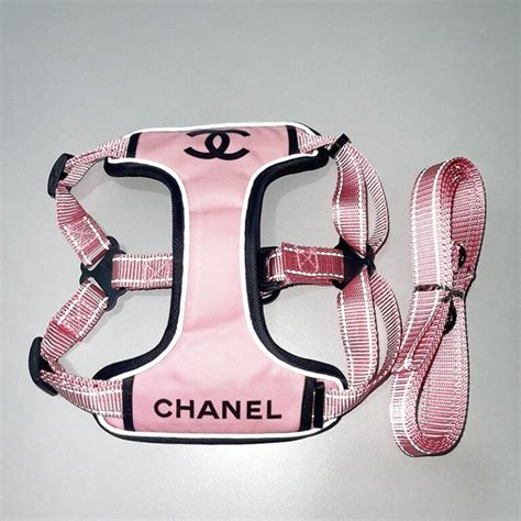 coco chanel dog accessories|chanel dog collar and leash.